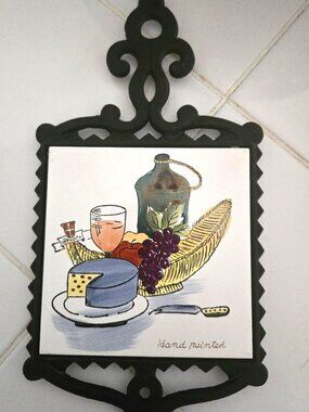 Vintage Ceramic Trivet